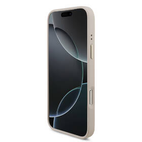Kryt na mobil Guess PU Leather 4G Triangle Logo Gold Frame MagSafe na Apple iPhone 17 Pro Max ružový

 obrázok produktu 4 z 7