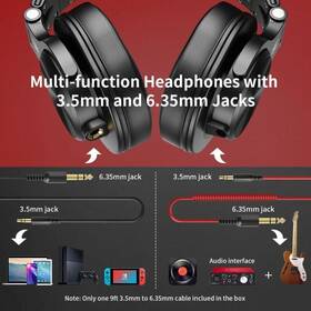 Slúchadlá OneOdio Fusion A71 DJ čierna/červená

 obrázok produktu 2 z 4