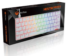Klávesnica Meetion HESTIA, US layout biela

 obrázok produktu 9 z 9
