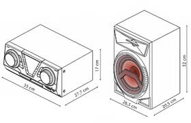 Minisystem JVC MX-E325B-DAB čierny

 obrázok produktu 1 z 9