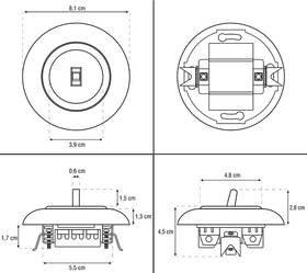 Vypínač Dpm LF0023W biely

 obrázok produktu 3 z 9