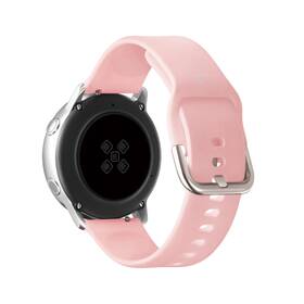 Remienok Celly univerzální silikonový na Smart Watch 20 mm ružový

 obrázok produktu 1 z 3