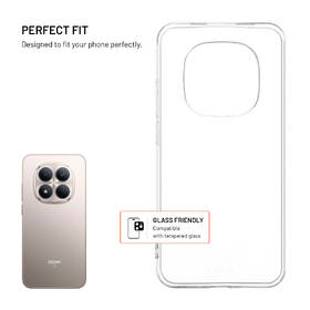 Kryt na mobil FIXED na Xiaomi Redmi Note 15 Pro 5G priehľadný

 obrázok produktu 1 z 1