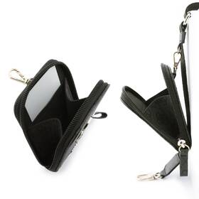Popruh na krk Guess Crossbody PU 4G Metal Logo + Peňaženka čierny

 obrázok produktu 4 z 5