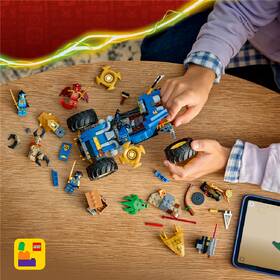 Stavebnica LEGO® NINJAGO® 71856 Jay a jeho transformačné auto 

 obrázok produktu 5 z 8