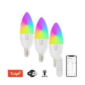 Inteligentná žiarovka IMMAX NEO LITE SMART E14, 6W, Wi-Fi, 3 ks 

 obrázok produktu 1 z 6