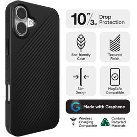 Kryt na mobil ZAGG Luxe Snap na Apple iPhone 16 čierny

 obrázok produktu 9 z 9