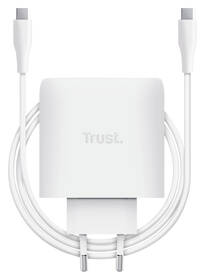 Nabíjačka do siete Trust MAXO 65W 2-Port GaN, USB-C biely

 obrázok produktu 5 z 13