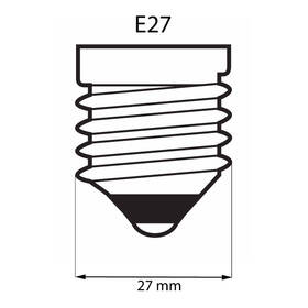 LED žiarovka EMOS klasik, 8,5W, E27, teplá biela 

 obrázok produktu 3 z 3
