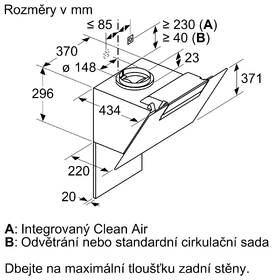 Odsávač pár Bosch DWK67EM60 čierny

 obrázok produktu 9 z 12