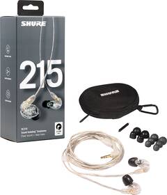 Slúchadlá Shure SE215 priehľadná

 obrázok produktu 3 z 5