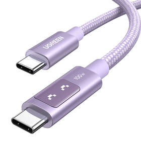 Kábel UGREEN USB-C/USB-C, 100W, 1m fialový

 obrázok produktu 1 z 6