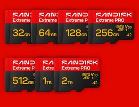 Pamäťová karta SANDISK 256GB UHS-I U3 (250R/170W) + SD apaptér 

 obrázok produktu 2 z 3