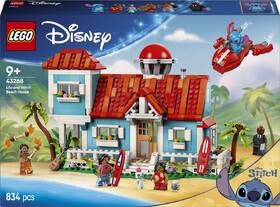 Stavebnica LEGO® │ Disney 43268 Lilo a Stitch a domček na pláži 

 obrázok produktu 4 z 8