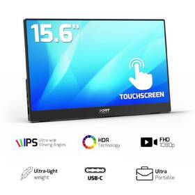 Monitor PORT CONNECT Nomad Touch čierny

 obrázok produktu 6 z 7