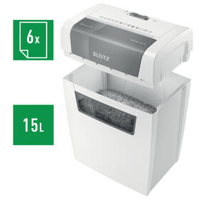 Skartovač Leitz IQ Home P4 biely

 obrázok produktu 4 z 6