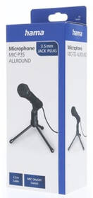 Mikrofón Hama MIC-P35 Allround čierny

 obrázok produktu 2 z 3
