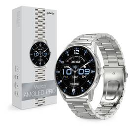 Inteligentné hodinky Aligator Watch AMOLED PRO strieborné

 obrázok produktu 12 z 12