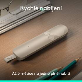 Prezentér Logitech SPOTLIGHT 2 béžový

 obrázok produktu 9 z 12