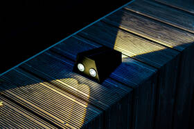 Nástenné svietidlo IMMAX WALL-4, solárny, so svetelným čidlom, 2 W čierne

 obrázok produktu 8 z 10