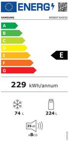 Chladnička s mrazničkou Samsung BRB80F30AES0EO biele

 obrázok produktu 1 z 17