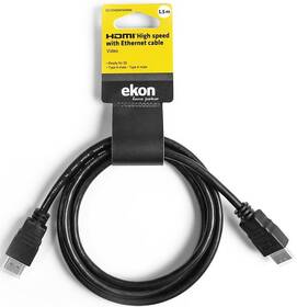 Kábel Ekon HDMI-HDMI 1.4 1,5M 

 obrázok produktu 1 z 1