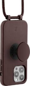 Kryt na mobil PopSockets Just Elegance na Apple iPhone 13 Pro hnedý

 obrázok produktu 2 z 4