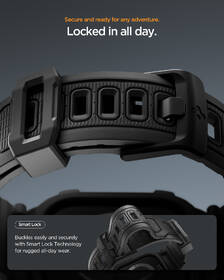 Remienok Spigen Rugged Armor 2 Pro na Apple Watch 46mm čierny

 obrázok produktu 16 z 16