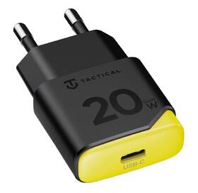 Nabíjačka do siete Tactical Minimi GaN 20W, 1×USB-C čierna/žltá

 obrázok produktu 1 z 5