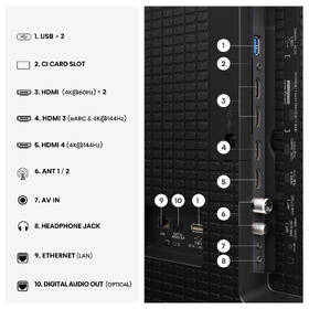 Televízor Hisense 100E7S PRO 

 obrázok produktu 8 z 11