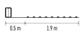 Vianočné osvetlenie EMOS 20 LED nano reťaz, 1,9 m, 2x AA, vnútorné, multicolor, časovač 

 obrázok produktu 8 z 9