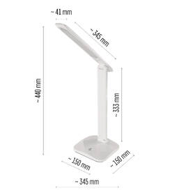 Stolná lampa EMOS CHASE biela

 obrázok produktu 6 z 13
