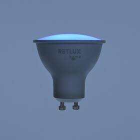Inteligentná žiarovka RETLUX RSH 101, GU10, 4,5 W, RGB, CCT 

 obrázok produktu 6 z 9