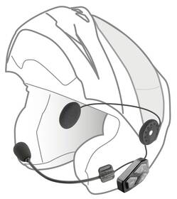 Handsfree Interphone U-COM3, pre uzavreté a otvorené prilby 

 obrázok produktu 5 z 7