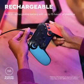 Gamepad Trust GXT 1246B Muta pro Nintendo Switch červený/modrý

 obrázok produktu 8 z 8