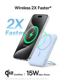 Powerbank Baseus PicoGo Qi2 5000mAh 20W USB-C modrý

 obrázok produktu 4 z 10