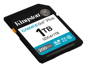 Pamäťová karta Kingston SDXC 1TB U3 UHS-I  (200R/160W) 

 obrázok produktu 1 z 5