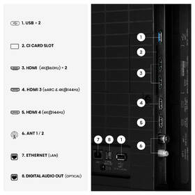 Televízor Hisense 75E8S 

 obrázok produktu 8 z 11