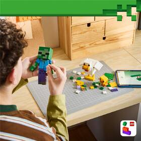 Stavebnica LEGO® Minecraft®  21582 Kurací džokej 

 obrázok produktu 8 z 9