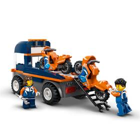 Stavebnica LEGO® City 60491 Kamión na prepravu motoriek 

 obrázok produktu 2 z 8