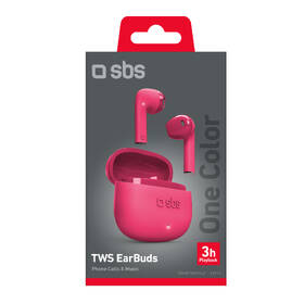 Slúchadlá SBS TWS One Color ružová

 obrázok produktu 2 z 2