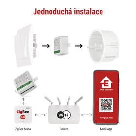 Modul EMOS GoSmart stmievací IP-2112DZ, ZigBee, 2-kanálový 

 obrázok produktu 9 z 19