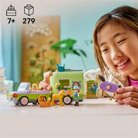 Stavebnica LEGO® Friends 42695 Přívěs s koněm a hříbětem 

 obrázok produktu 3 z 9