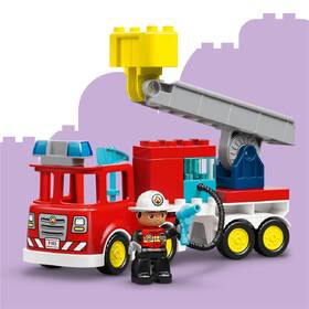 Stavebnica LEGO® DUPLO® 10473 Hasičské auto s hadicou a hasičom 

 obrázok produktu 6 z 9