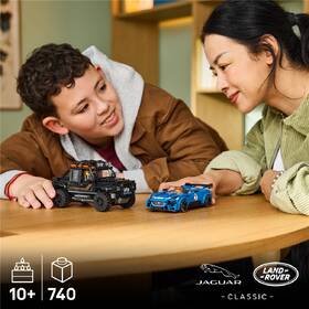 Stavebnica LEGO® Speed Champions 77264 Jaguar Project 7 a Land Rover Defender 

 obrázok produktu 5 z 9