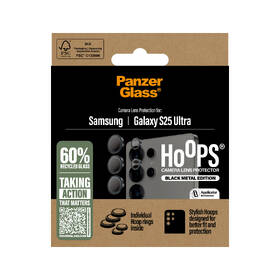 Ochranné sklo šošovky fotoaparátu PanzerGlass HoOps na Samsung Galaxy S25 Ultra čierne

 obrázok produktu 4 z 8