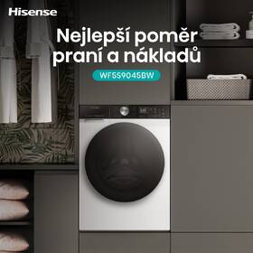 Práčka Hisense WF5S9045BW biela

 obrázok produktu 12 z 22
