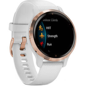 Inteligentné hodinky Garmin Venu 2S - Rose Gold/White Silicone Band 

 obrázok produktu 2 z 5