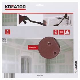 Brúsny papier Kreator KRT232509 (5ks) 

 obrázok produktu 2 z 3
