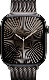 Inteligentné hodinky Apple GPS + Cellular 46mm bridlicovo sivý titán - bridlicovo sivý milánsky ťah - S/M 

 obrázok produktu 1 z 8